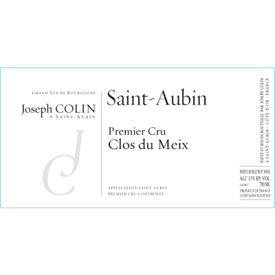 Joseph Colin St Aubin 1er Cru Clos du Meix 2019 (1x75cl)