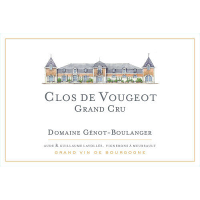 Genot-Boulanger Clos Vougeot Grand Cru 2022 (6x75cl)