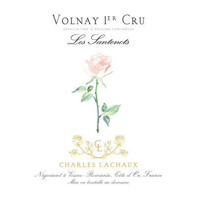 Charles Lachaux Volnay 1er Cru Les Santenots 2018 (6x75cl)