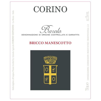 Giovanni Corino Barolo Bricco Manescotto 2020 (6x75cl)