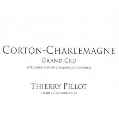 Thierry Pillot Corton-Charlemagne Grand Cru 2019 (6x75cl)