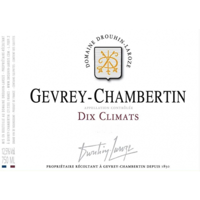Drouhin Laroze Gevrey-Chambertin Dix Climats 2017 (6x75cl)