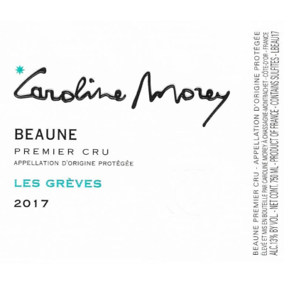 Caroline Morey Beaune 1er Cru Les Greves Blanc 2022 (6x75cl)
