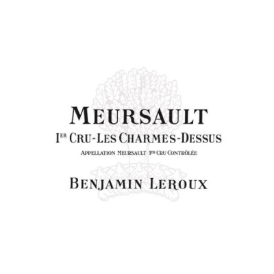 Benjamin Leroux Meursault 1er Cru Charmes Dessus 2019 (3x150cl)