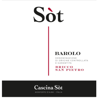 Cascina Sot Barolo Bricco San Pietro 2016 (1x75cl)