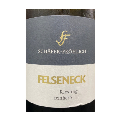 Schafer-Frohlich Felseneck Riesling feinherb 2018 (1x75cl)