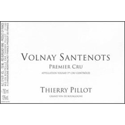 Thierry Pillot Volnay 1er Cru Santenots 2022 (6x75cl)