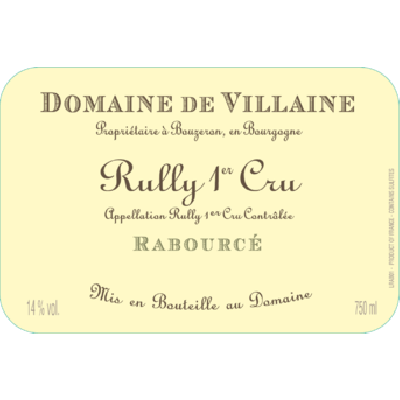 Domaine Aubert et Pamela Villaine Rully 1er Cru Rabource 2020 (6x75cl)