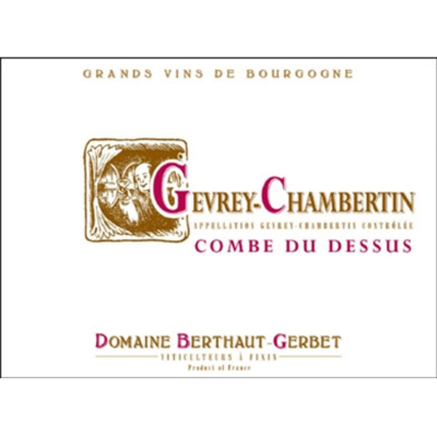 Domaine Berthaut-Gerbet Gevrey-Chambertin Combes du Dessus 2020 (6x75cl)