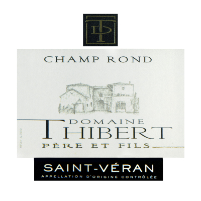 Domaine Thibert Pere & Fils Saint-Veran Champ Rond 2019 (6x75cl)