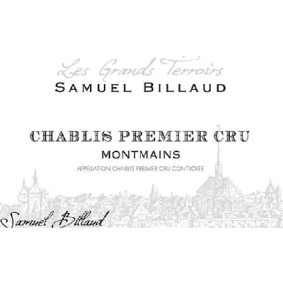 Samuel Billaud Chablis 1er Cru Montmains 2022 (6x75cl)