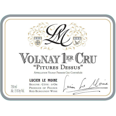 Lucien Le Moine Volnay 1er Cru Pitures Dessus 2020 (6x75cl)