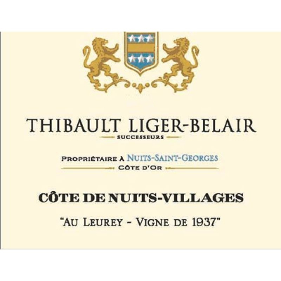 Thibault Liger-Belair Cote de Nuits-Villages Au Leurey 2019 (6x75cl)