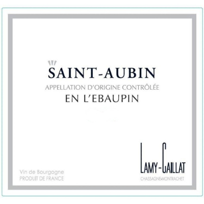 Lamy-Caillat Saint-Aubin En l'Ebaupin 2018 (1x75cl)