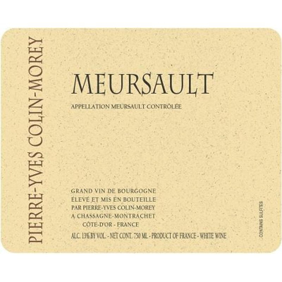 Pierre Yves Colin-Morey Meursault 2022 (6x75cl)