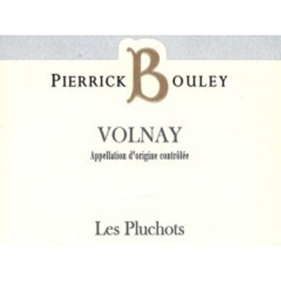 Pierrick Bouley Volnay Les Pluchots 2020 (6x75cl)