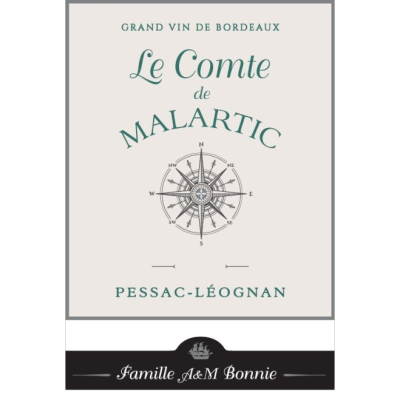 Chateau Malartic Lagraviere Pessac-Leognan Le Comte de Malartic Blanc 2017 (12x75cl)