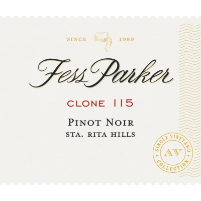 Fess Parker Clone 115 Pinot Noir 2018 (6x75cl)