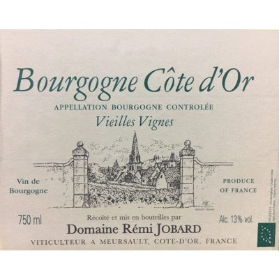 Remi Jobard Bourgogne Cote d'Or Vieilles Vignes 2023 (6x75cl)