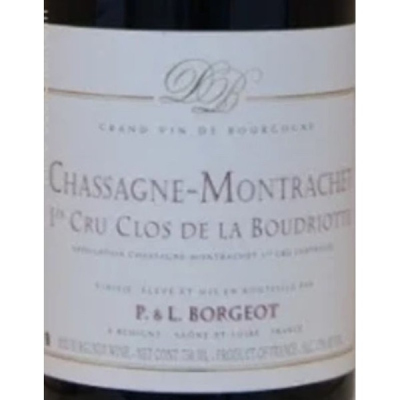 Pascal & Laurent Borgeot Chassagne-Montrachet 1er Cru Clos de la Boudriotte Rouge 2021 (6x75cl)