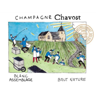 Chavost Blanc d'Assemblage Brut Nature NV (6x75cl)