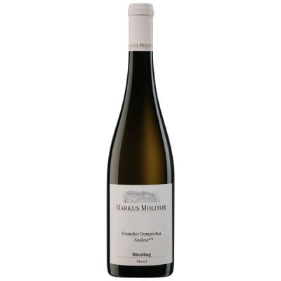 Markus Molitor, Graacher Domprobst Riesling Auslese 2* White Capsule, Mosel 2019 (6x75cl)