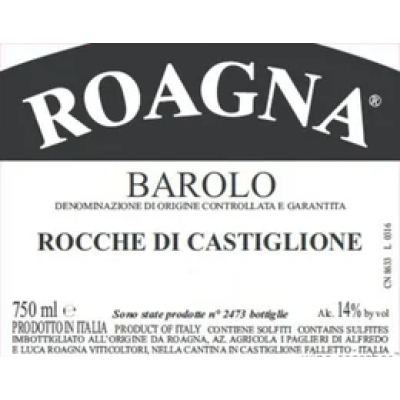 Roagna Barolo Rocche di Castiglione 2019 (6x75cl)