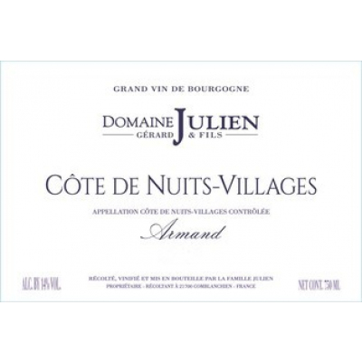 Gerard Julien & Fils Cote de Nuits-Villages Armand 2020 (12x75cl)