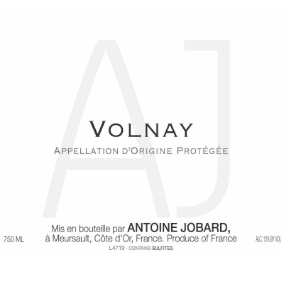Antoine Jobard Volnay 2022 (12x75cl)