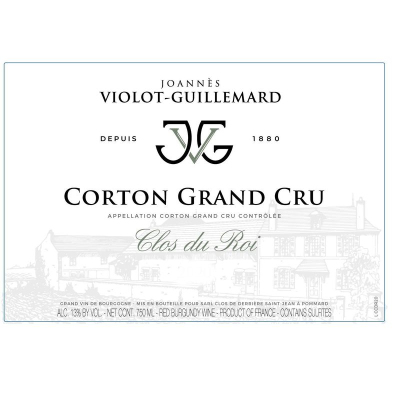 Violot-Guillemard Corton Grand Cru Le Clos du Roi 2020 (6x75cl)