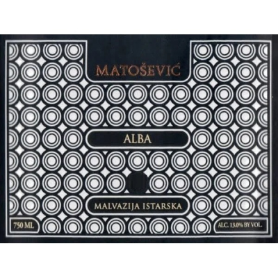 Matosevic, Alba Antiqua Malvazija Istarska, Hrvatska Istra 2019 (6x75cl)