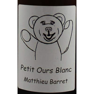 Matthieu Barret Petit Ours Blanc VdF 2022 (12x75cl)