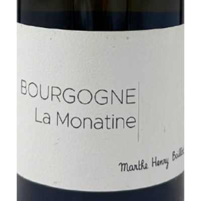 Marthe Henry Boillot, Bourgogne, La Monatine 2020 (1x75cl)