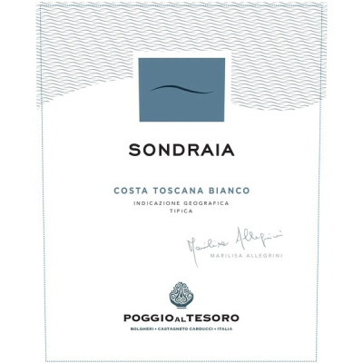 Poggio al Tesoro, Costa Toscana, Sondraia Bianco 2021 (6x75cl)