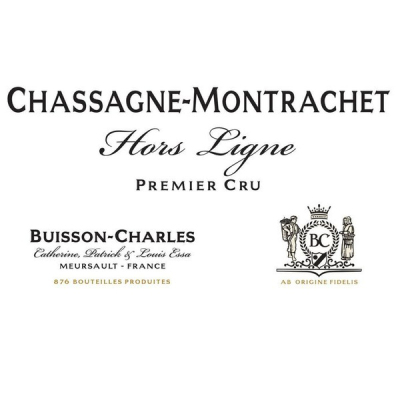 Buisson-Charles Chassagne-Montrachet 1er Cru Hors Ligne 2020 (1x75cl)