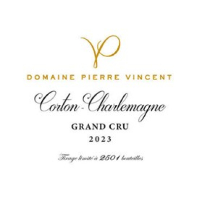 Pierre Vincent Corton Charlemagne Grand Cru 2023 (3x75cl)