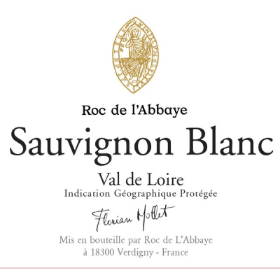 Domaine Roc de l'Abbaye, Florian Mollet Sauvignon Blanc, Val de Loire 2023 (6x75cl)