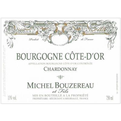 Michel Bouzereau Bourgogne Cote d'Or Chardonnay 2022 (12x75cl)