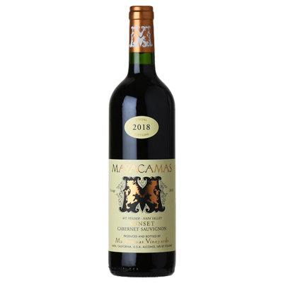 Mayacamas Mt. Veeder Sunset Block Cabernet Sauvignon 2018 (12x75cl)