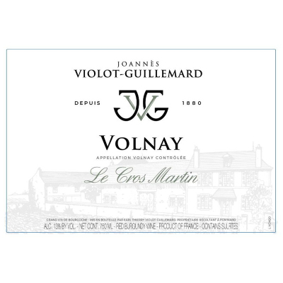 Violot-Guillemard Volnay Cros Martin 2021 (6x75cl)