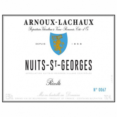 Arnoux-Lachaux Nuits-Saint-Georges 2018 (6x75cl)