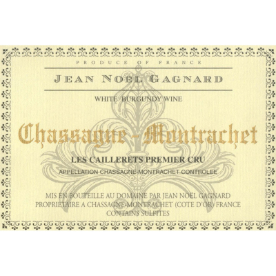 Jean-Noel Gagnard Chassagne-Montrachet 1er Cru Les Caillerets 2014 (12x75cl)