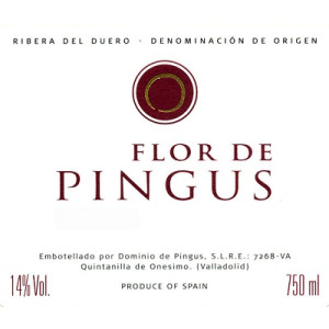 Pingus Flor de Pingus Ribera del Duero 2011 (12x75cl)