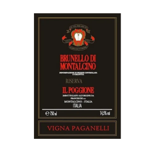Il Poggione Brunello di Montalcino Riserva Vigna Paganelli 2015 (6x75cl)