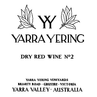 Yarra Yering Dry Red No.2 2017 (1x75cl)