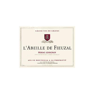 L'Abeille de Fieuzal 2013 (6x75cl)