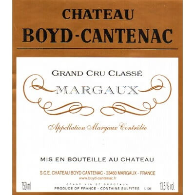 Boyd-Cantenac 2020 (12x37.5cl)