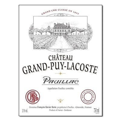 Grand-Puy-Lacoste 2016 (6x75cl)