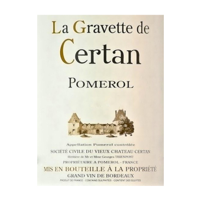 La Gravette de Certan 2016 (12x75cl)