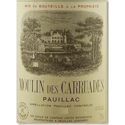 Lafite Rothschild Moulin des Carruades 1980 (12x75cl)